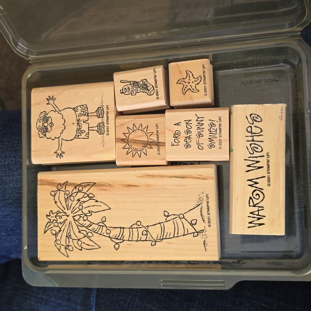 Stampin' Up! SUNNY SEASONS GREETINGS Retired Stamp set